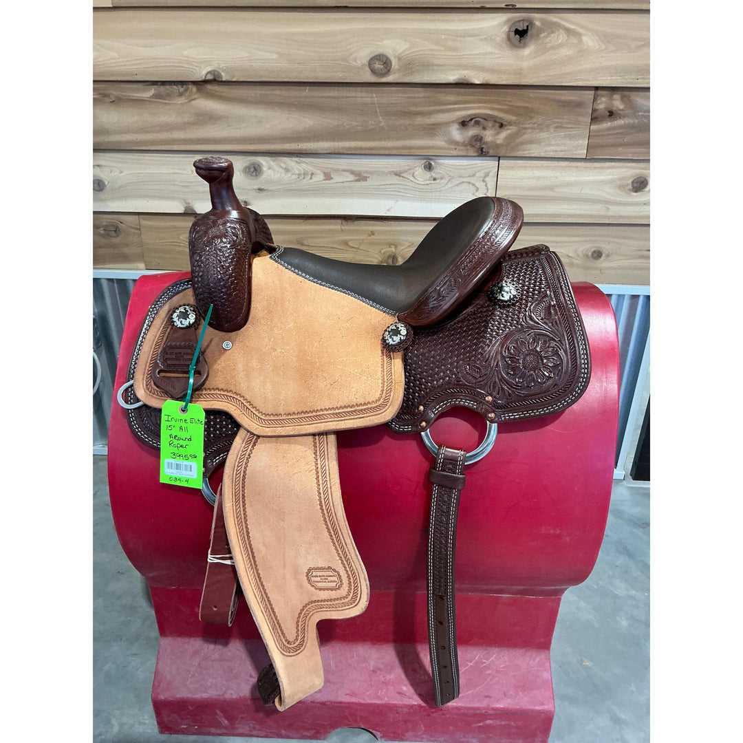 Irvine Elite 15" All Around Roper - Irvine Tack &amp; Western Wear