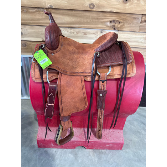 Irvine's 15" Cutting Horse Saddle