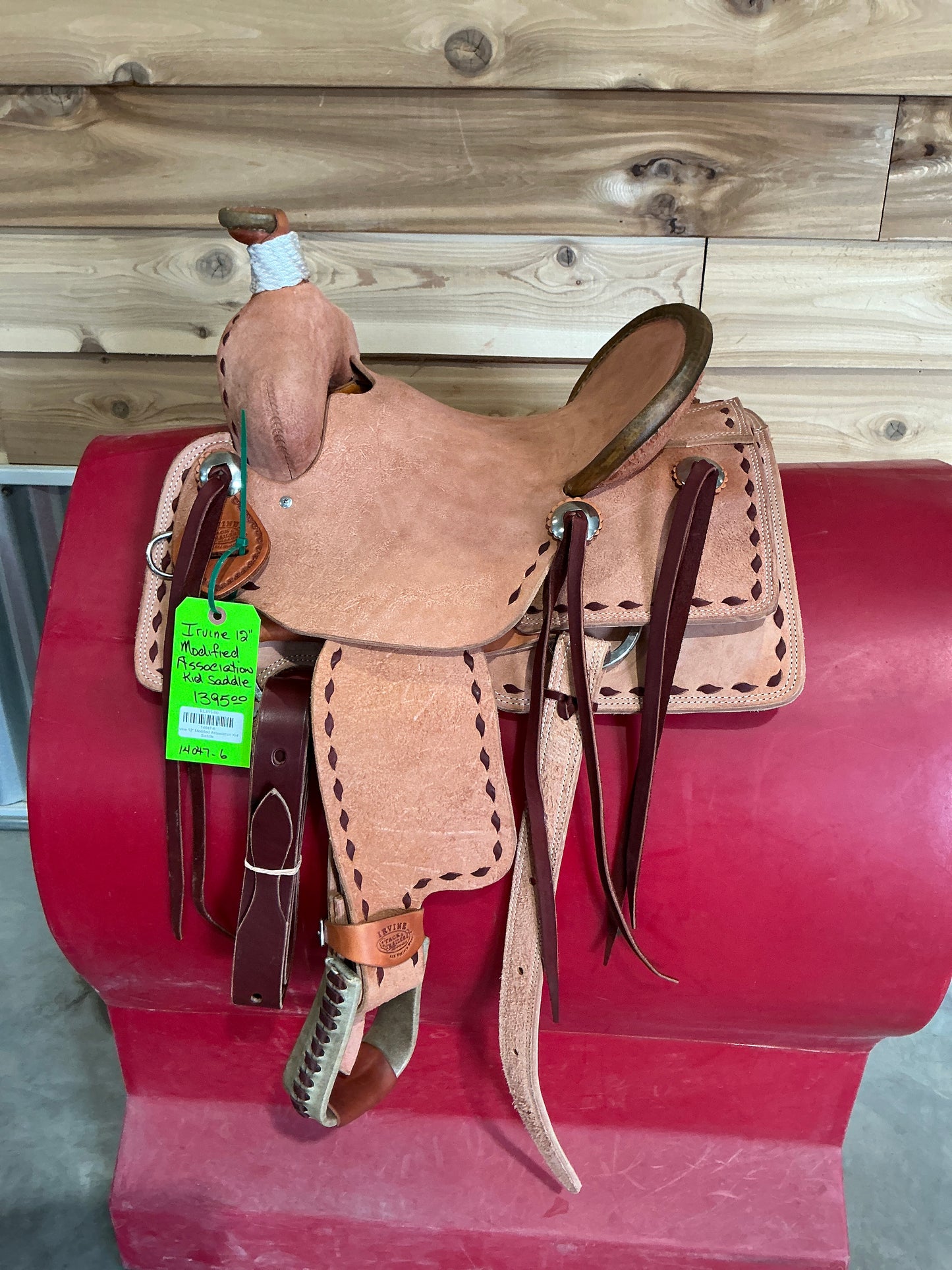 Irvine 12" Modified Association Kid Saddle
