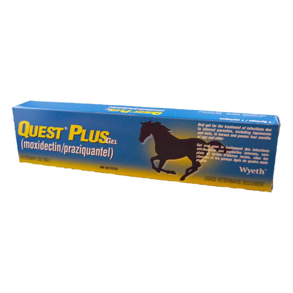 Quest Plus Gel Moxidectin/Parziquantel Parasiticide 11.5ml DIN# 2276763