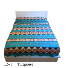 Buffalo Trading Blanket Geometric Queen - Assorted Colours