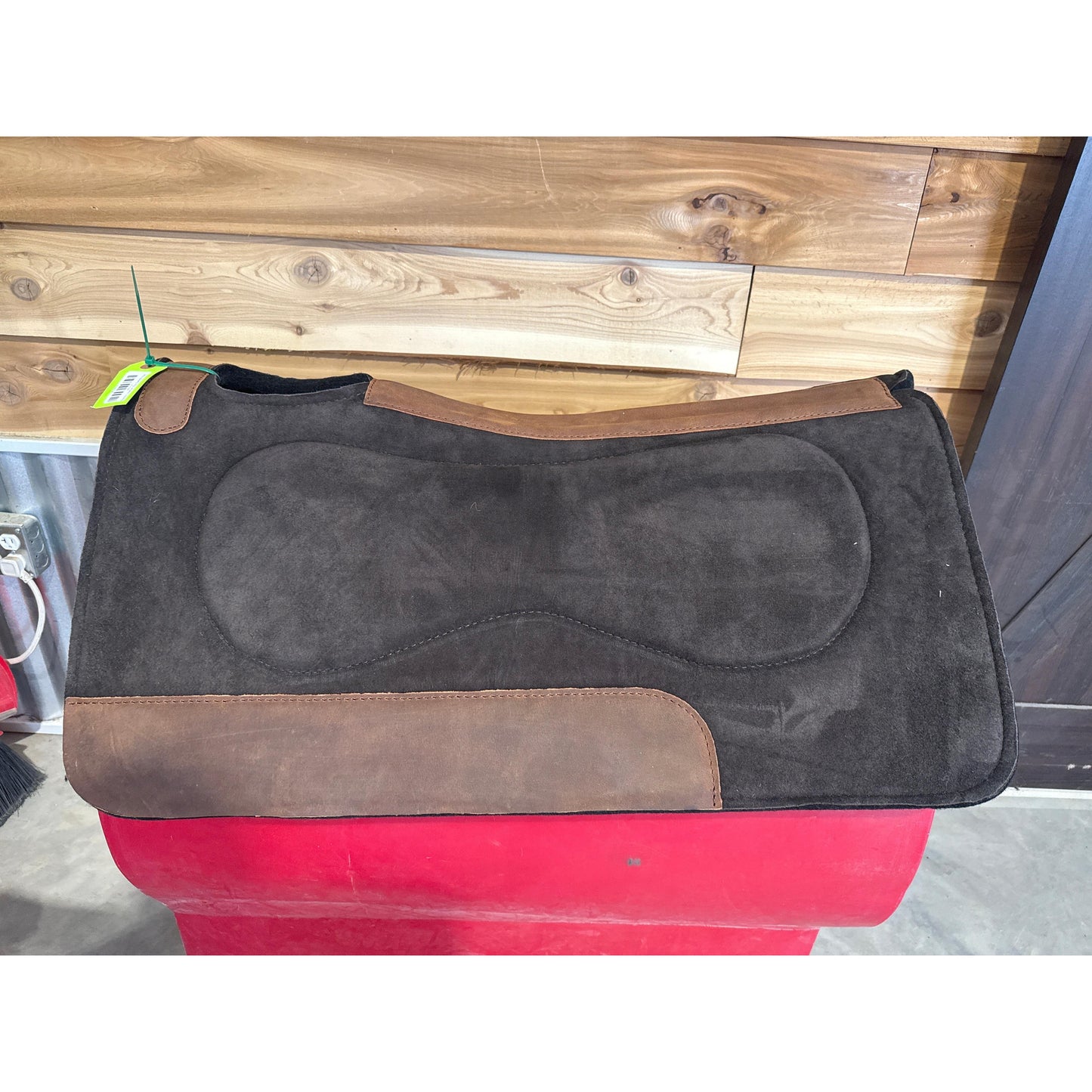 Suede Leather Top Saddle Pad