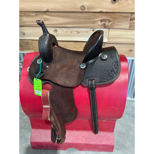 Irvine Elite 14.5" Barrel Saddle - Irvine Tack & Western Wear