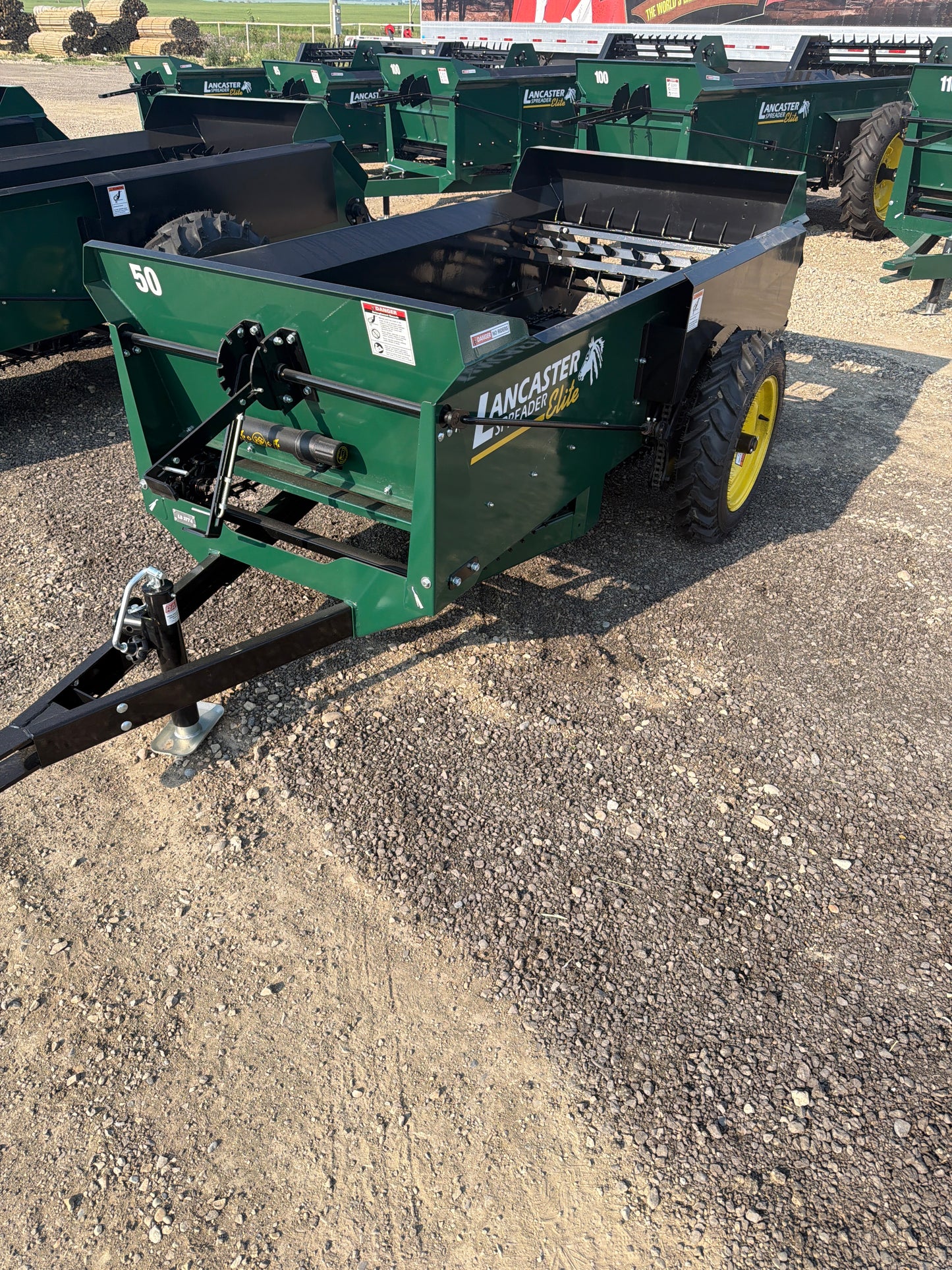 Lancaster 50 Bushel Spreader-G50