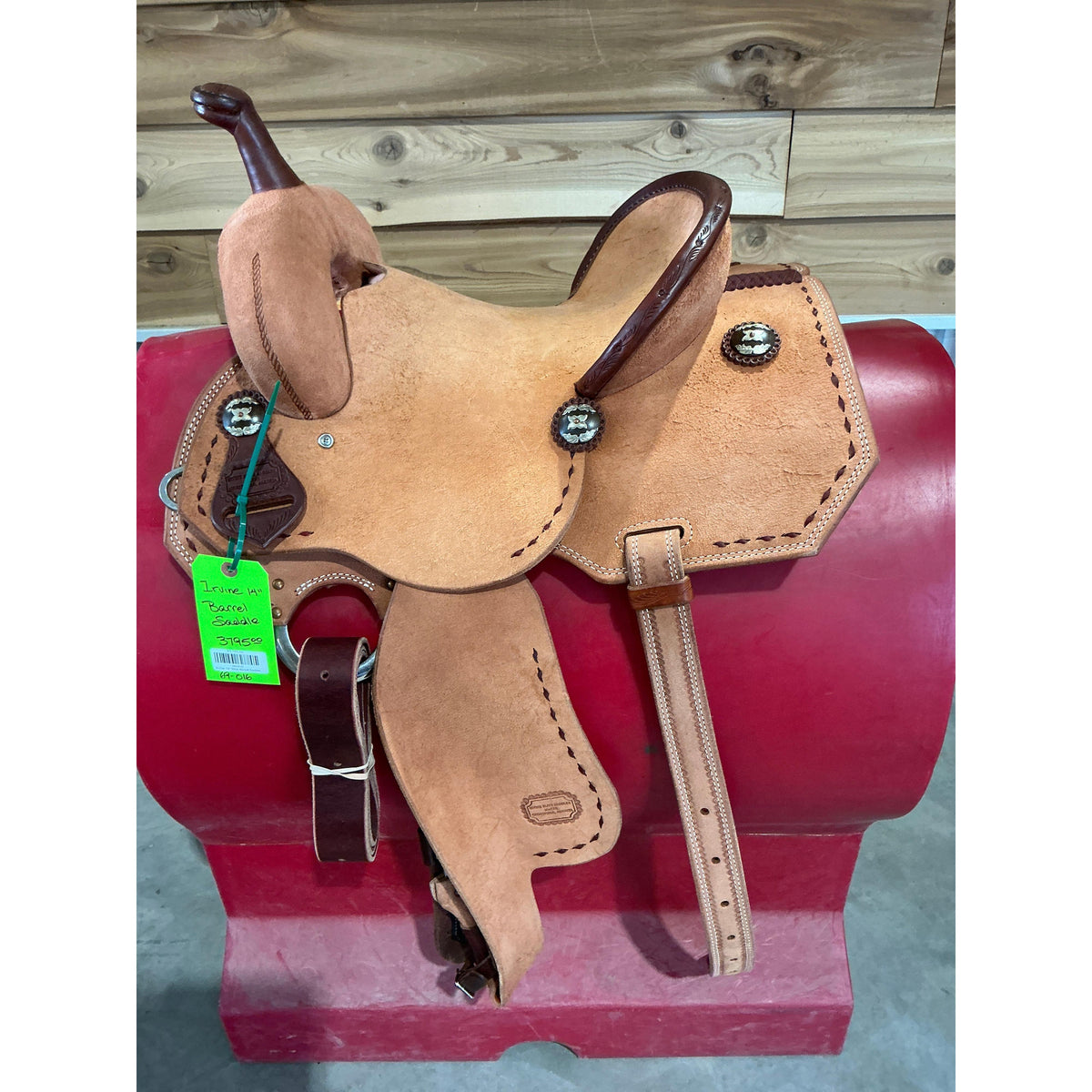Irvine 14" Elite Barrel Saddle