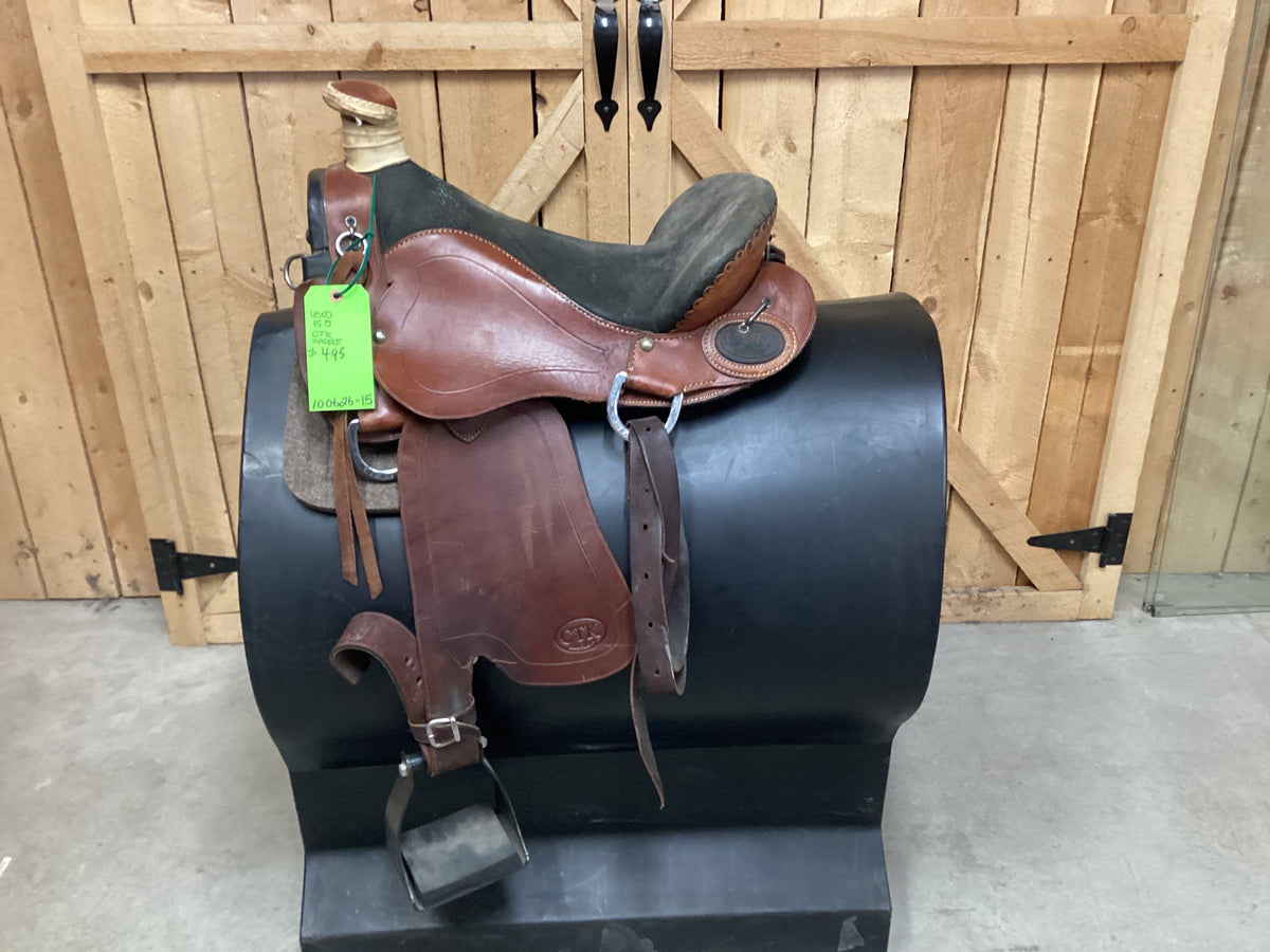 Used 15.5” CTK Saddle