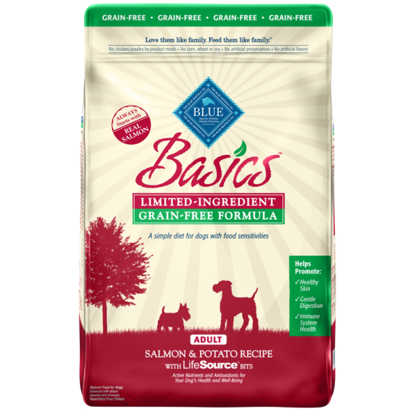 Blue Basics LTD Dog Food Salmon "Final Sale"
