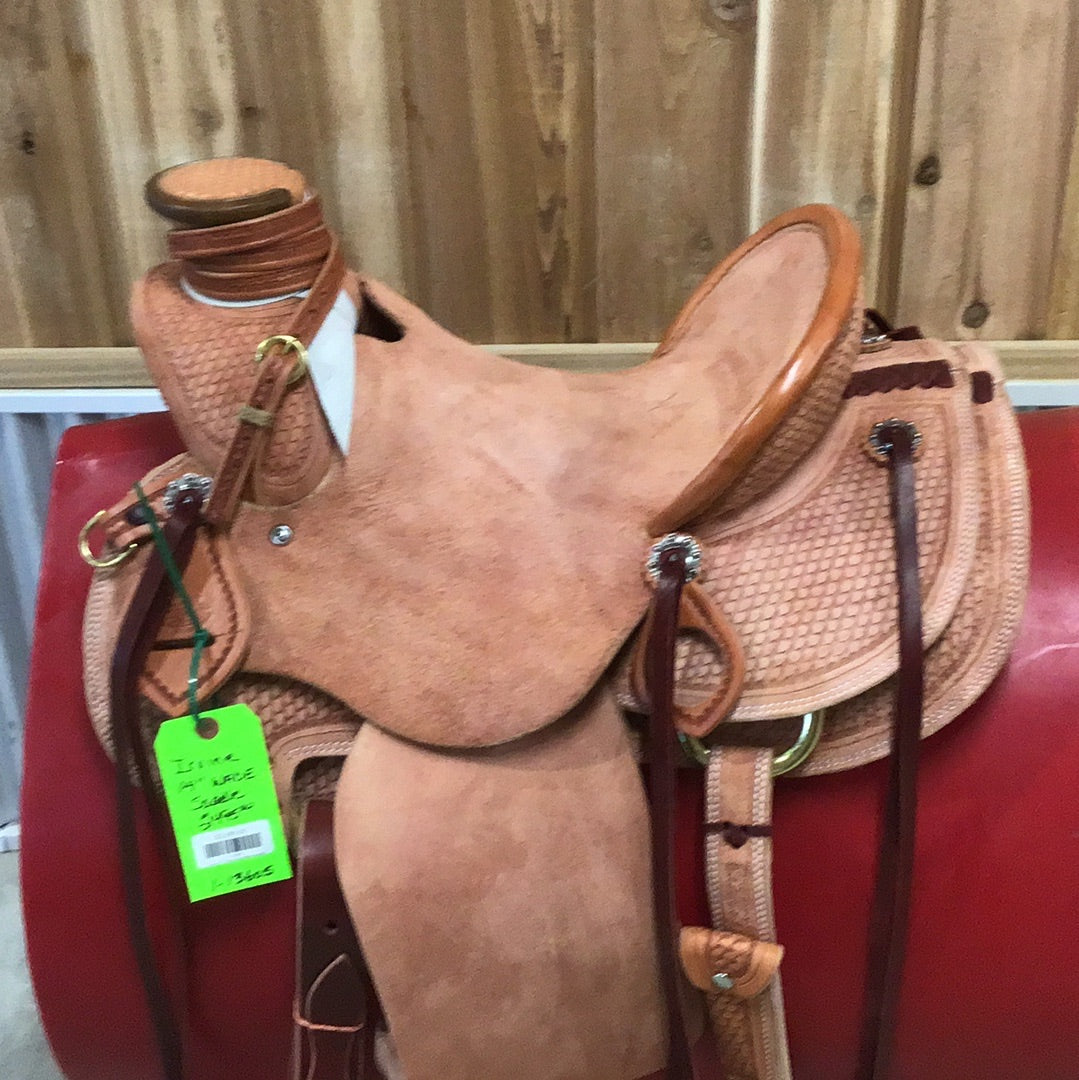 Irvine 14"  Rough Out Wade Saddle