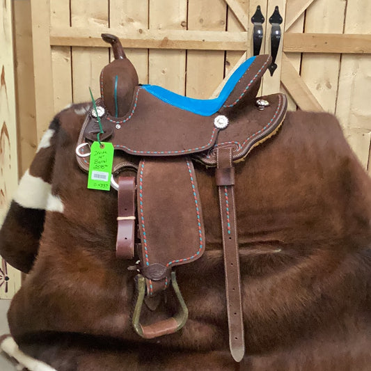 Irvine 14" Barrel Saddle
