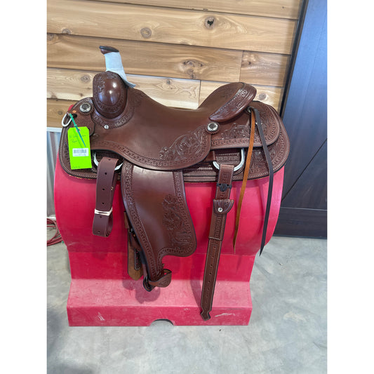 Irvine's Custom 16" Roping Saddle