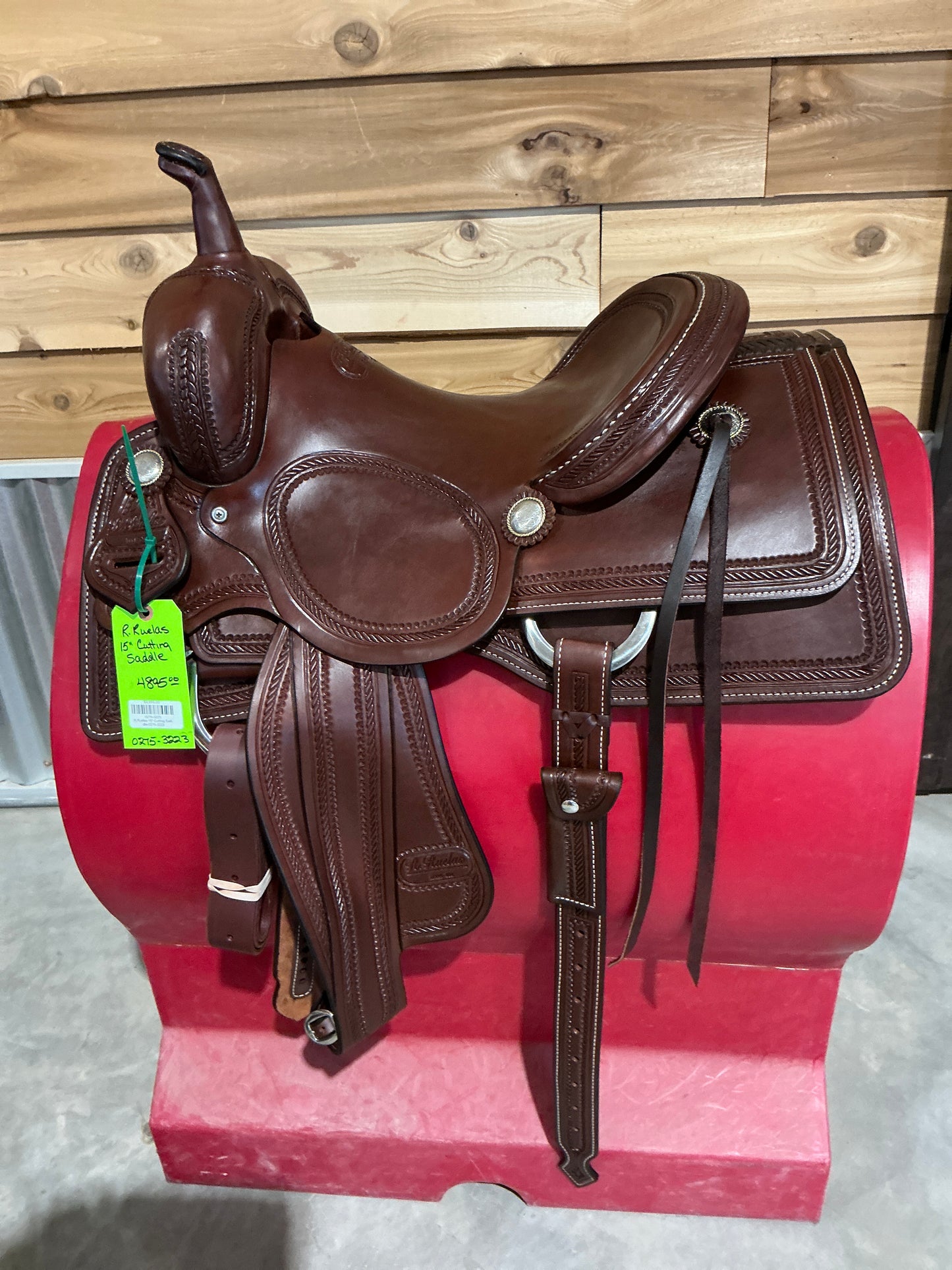 R.Ruelas 15" Cutting Saddle-0275-3223