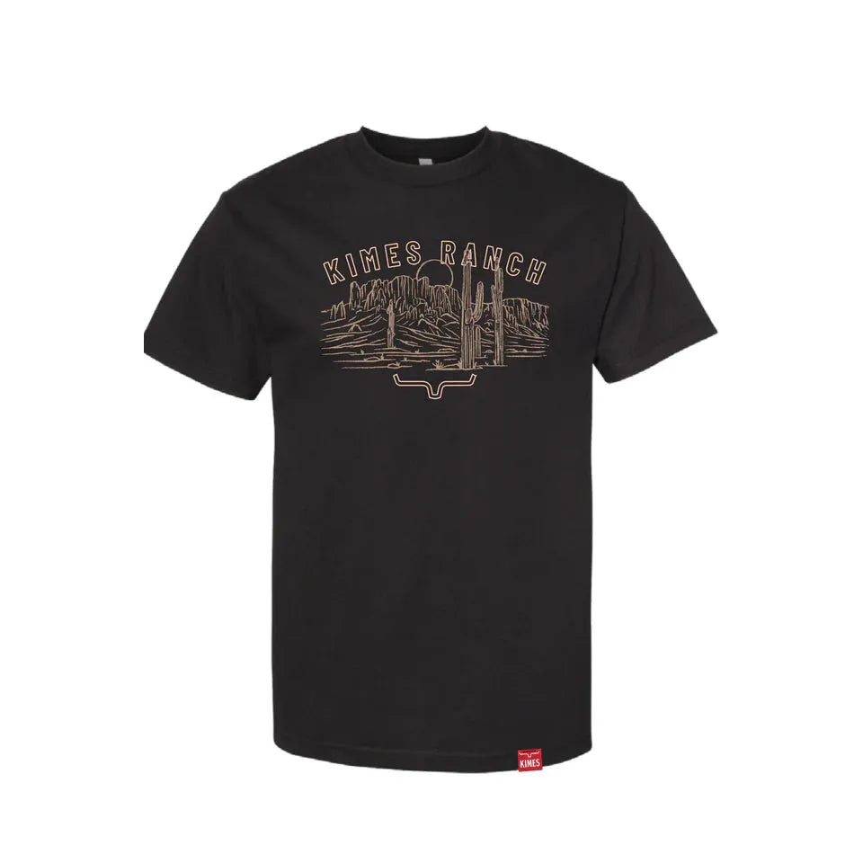 Kimes Ranch Women's Mountain Badge Tee Shirt - Multiple Colours