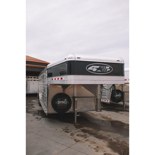 2026 4-Star 24' x 8' W Stock Trailer - 8000lb Axles
