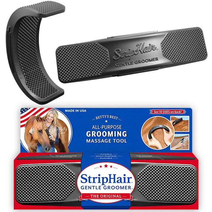 Betty's Best Striphair Gentle Groomer for Horse