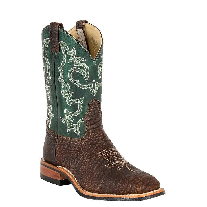 Brahma Men's Roper Western Boots - Hovenwee/Mint