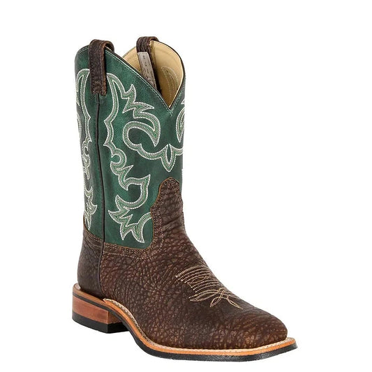 Brahma Men's Roper Western Boots - Hovenwee/Mint