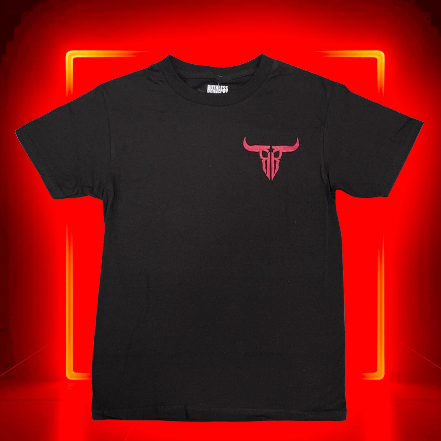 Ruthless Rednecks Support Your Local Dirtbag Short Sleeve Tee Shirt - Black