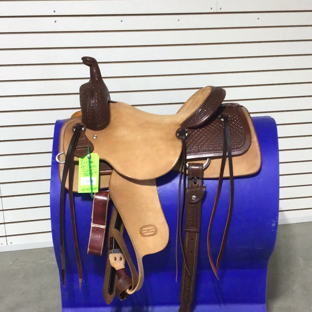 Irvine  15” Elite Ranch Cutting Saddle