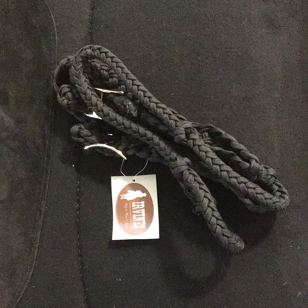 Irvine Braided Barrel Rein - Irvine Tack &amp; Western Wear