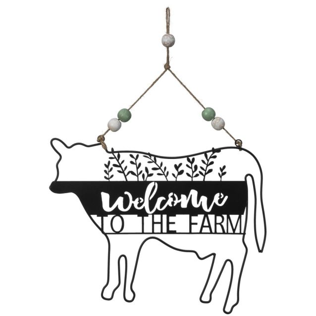 Tough 1 Cow "Welcome To The Farm" Sign