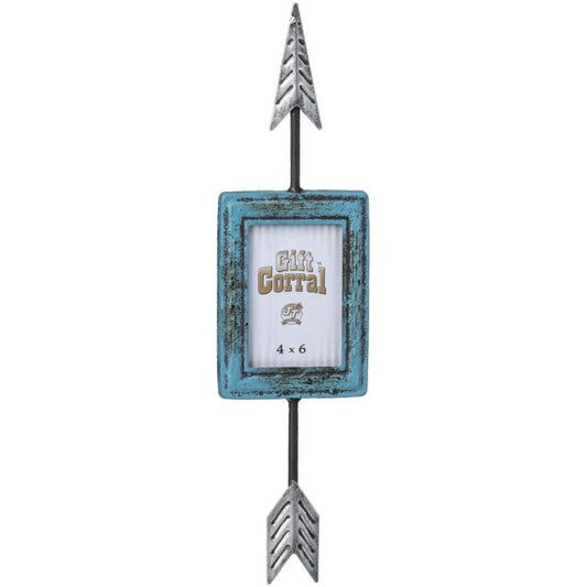 Gift Corral Turquoise Arrow Frame
