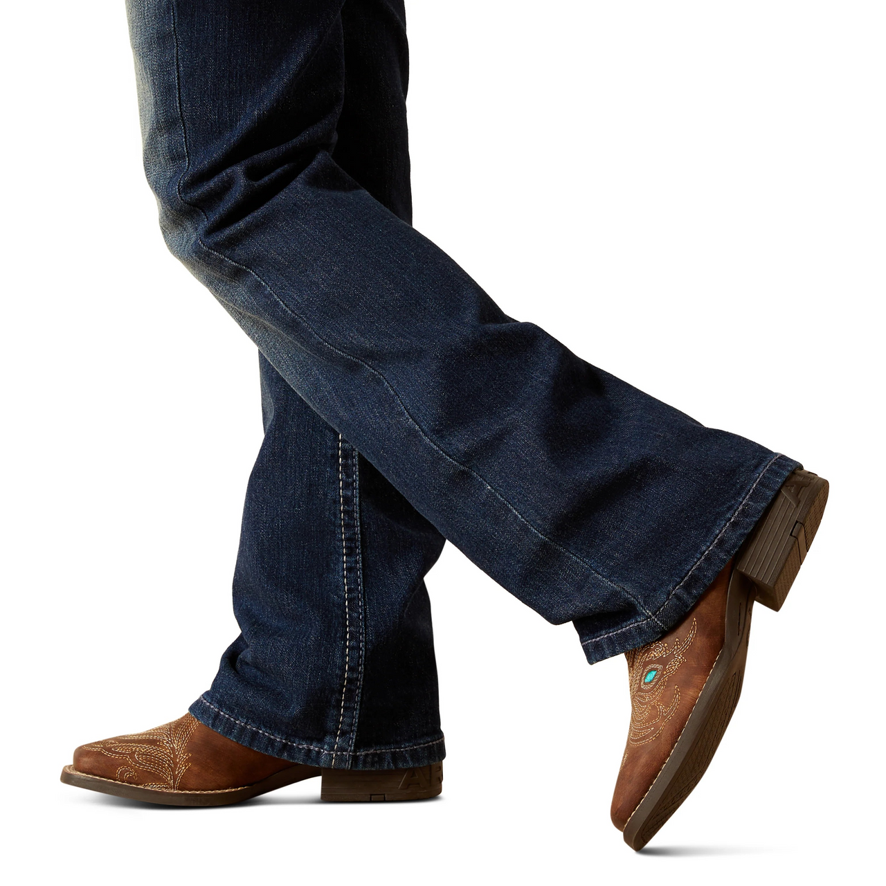 Ariat Girl's Ariana Boot Cut Jean - Pacific