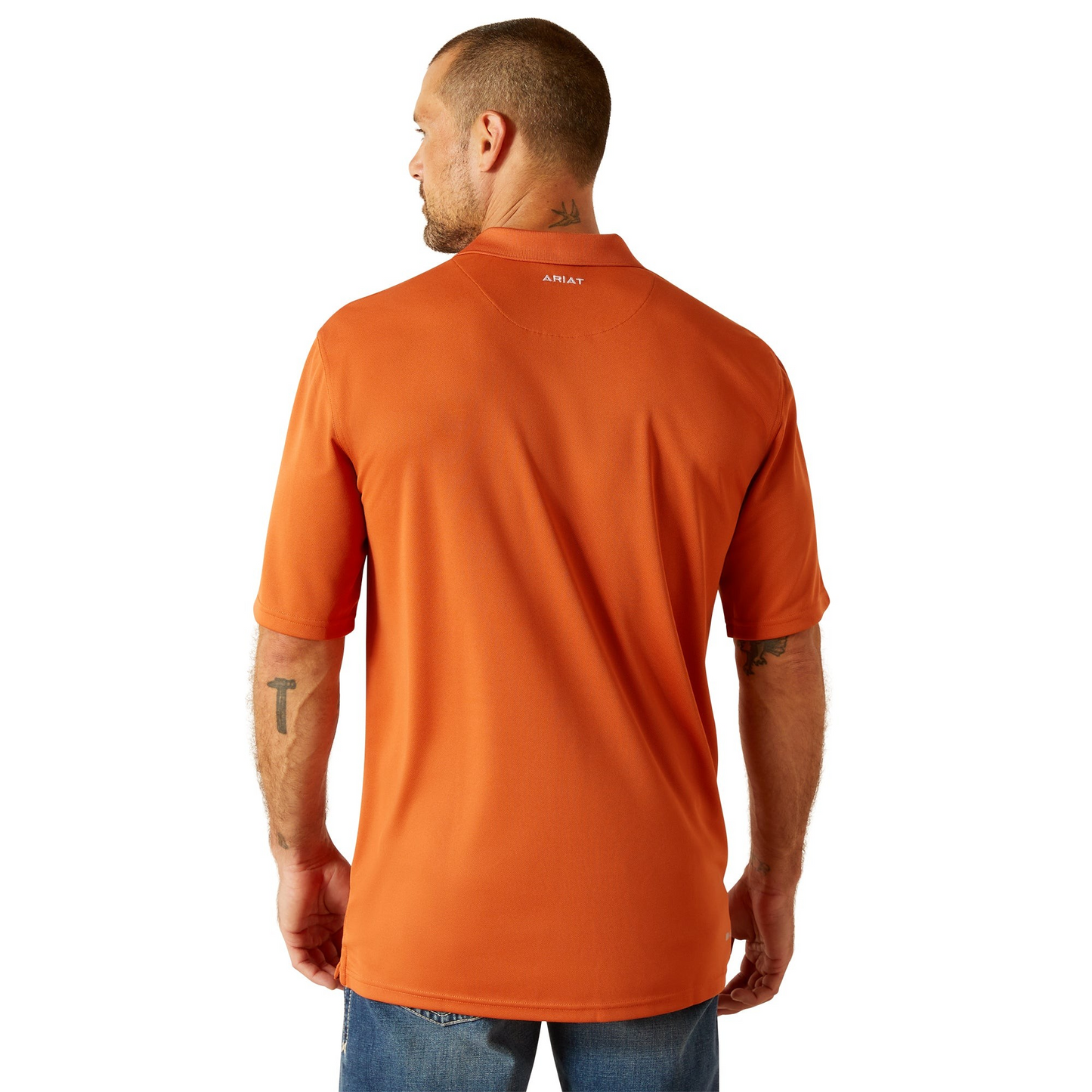 Ariat Men's  Polo Short Sleeve Shirt - Foxes