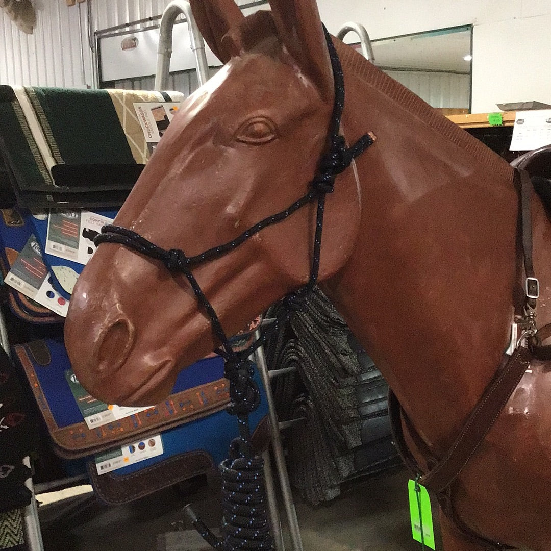 Irvine Rope Halter w/Matching Lead Rope