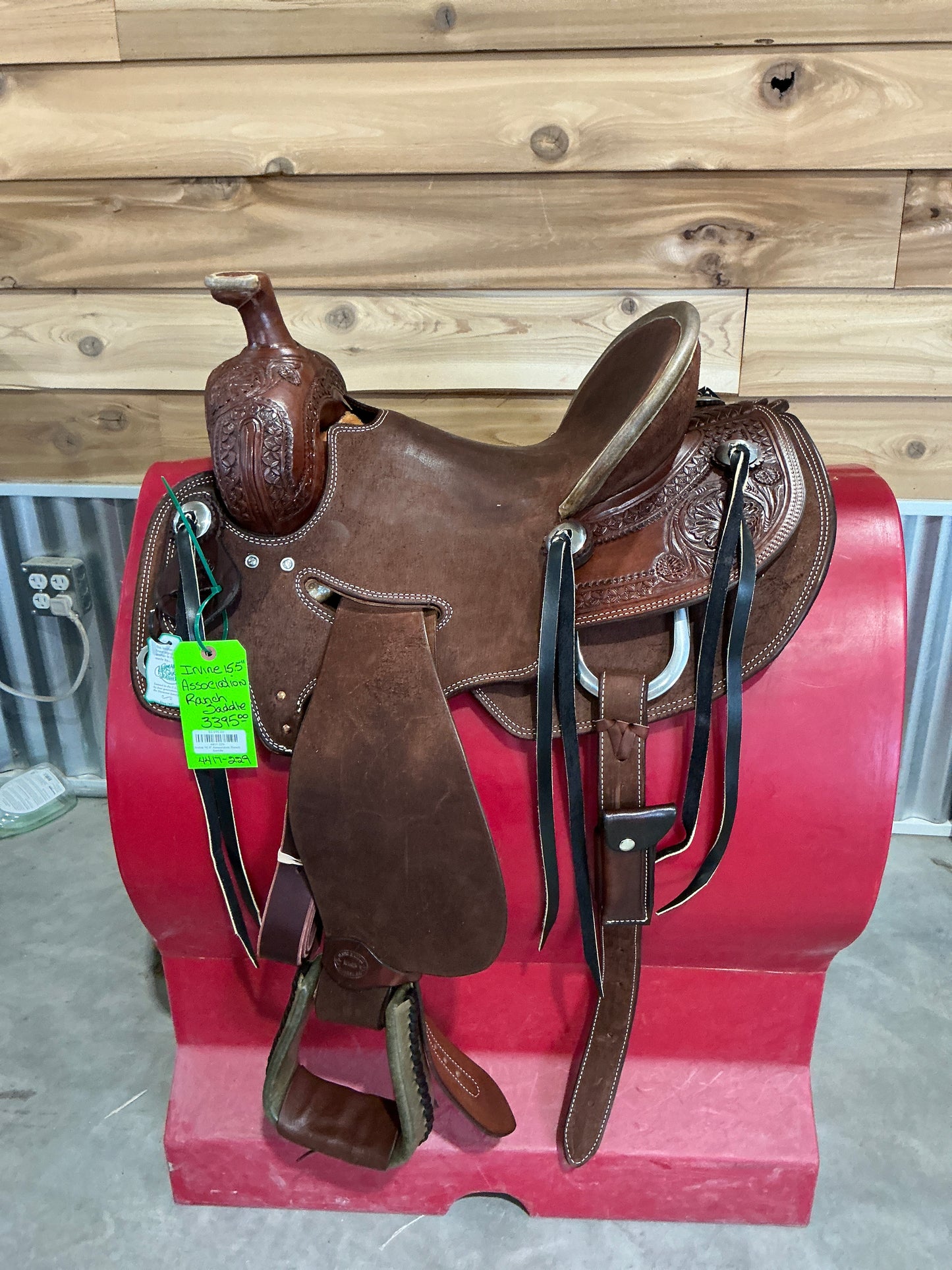 Irvine 15.5" Association Ranch Saddle