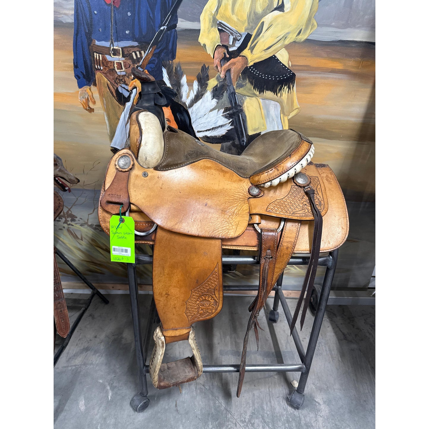 Used 16" Southern Western Saddle