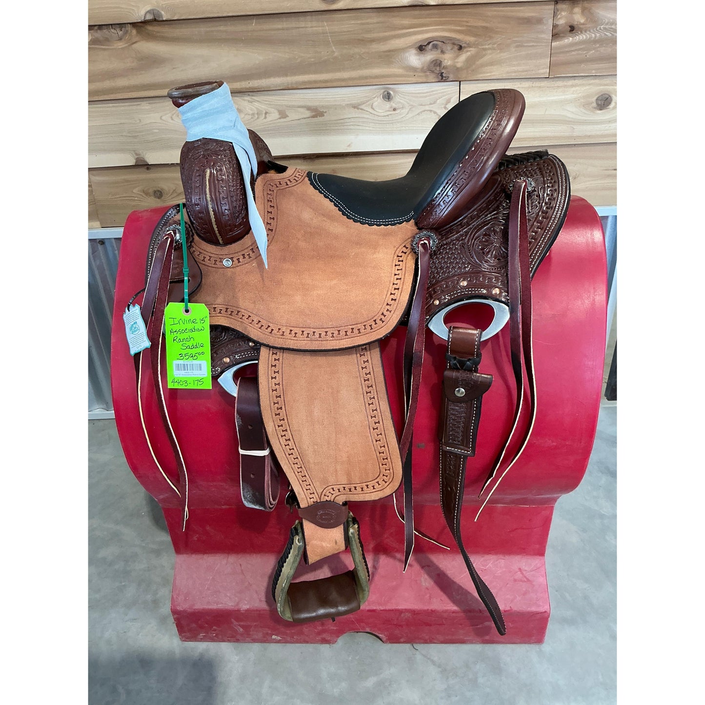 Irvine 15" Association Ranch Saddle