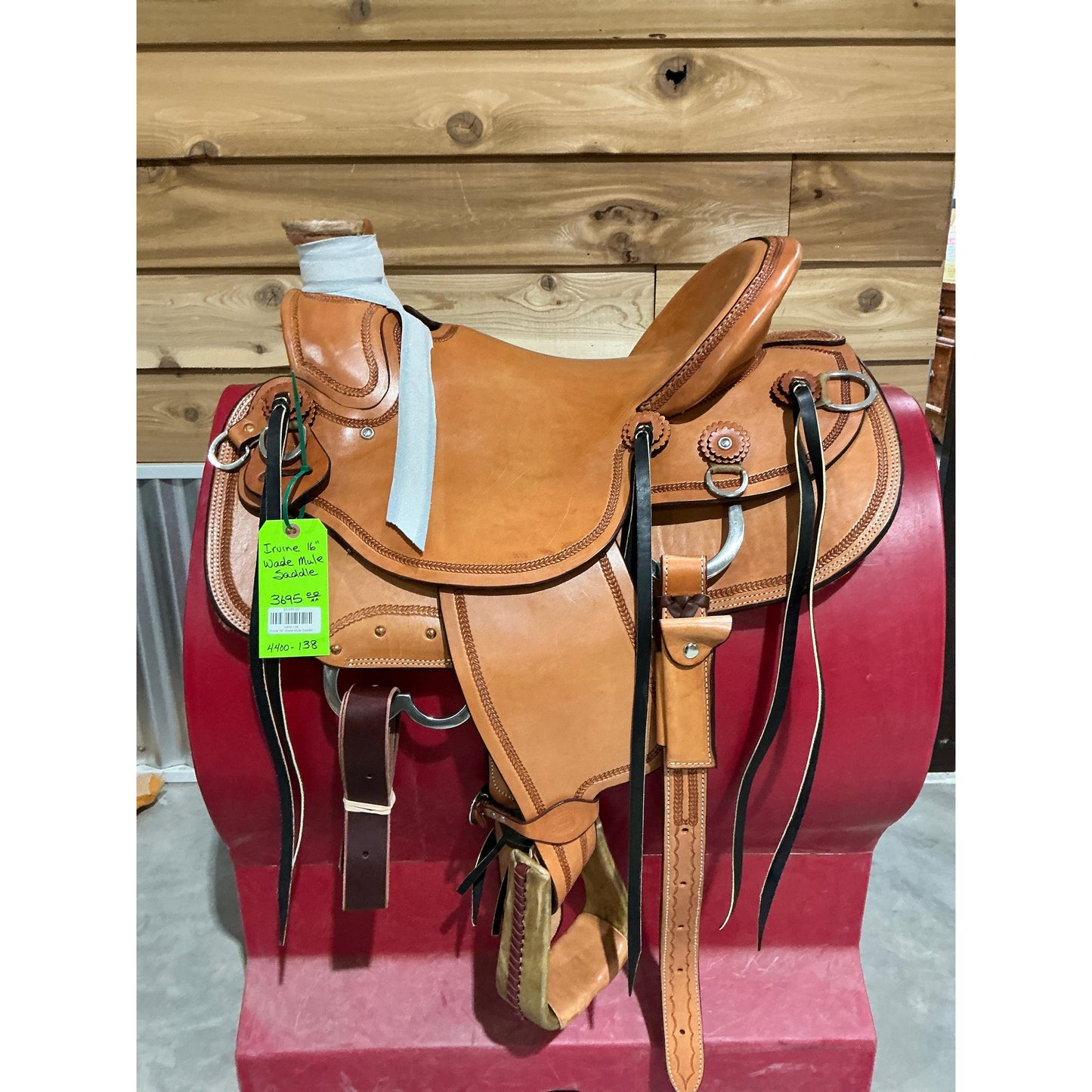 Irvine 16" Wade Mule Saddle