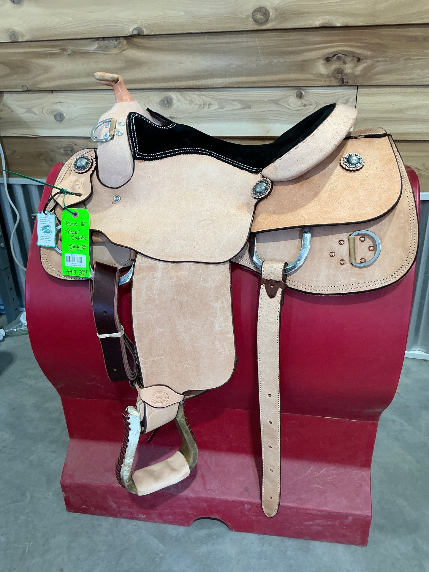 Irvine 16" Trainer Saddle
