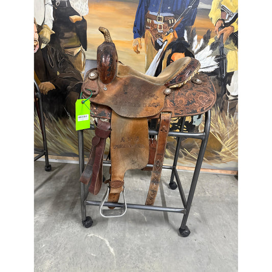 14" Used Cowboy Country Barrel Saddle