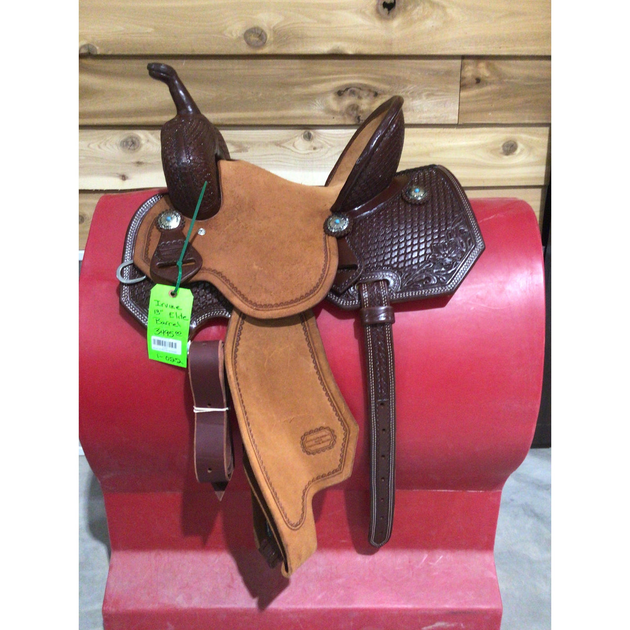 Irvine 13" Elite Barrel Saddle