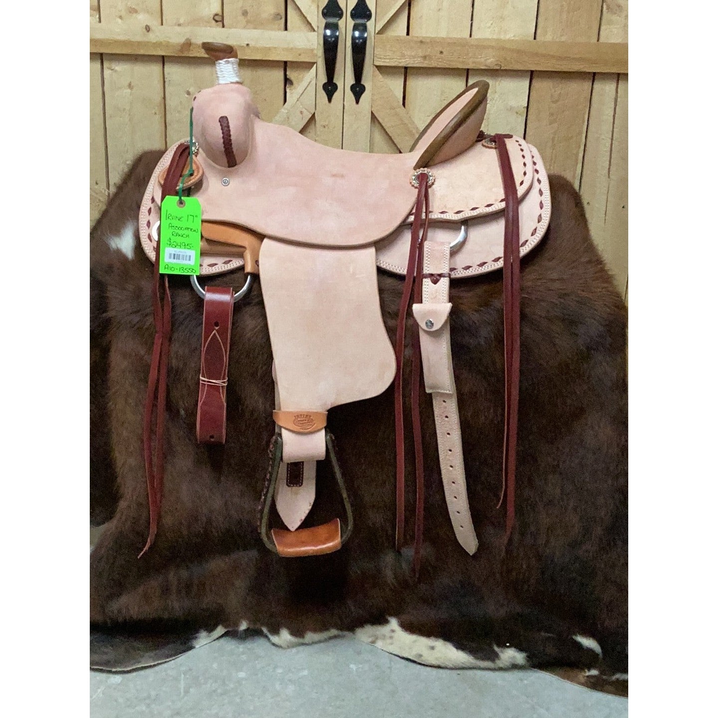 Irvine 17" Association Ranch Saddle
