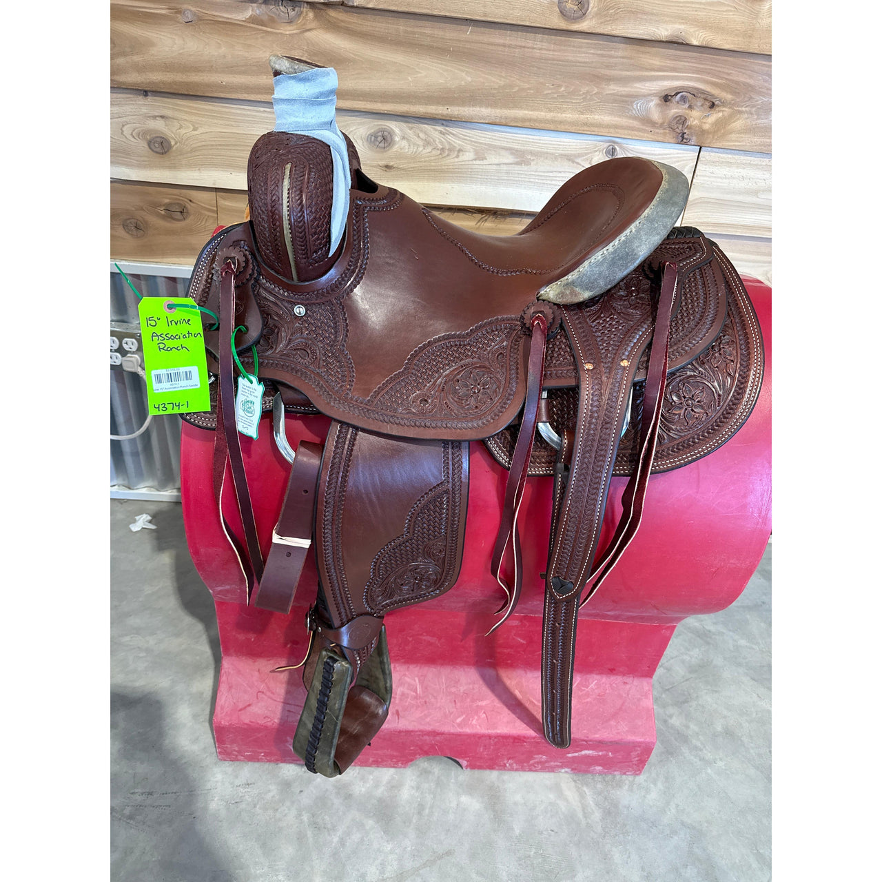 Irvine 15" Association Ranch Saddle