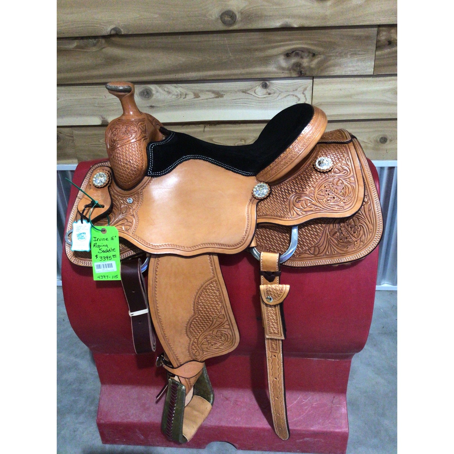 Irvine 16" Team Roping Saddle