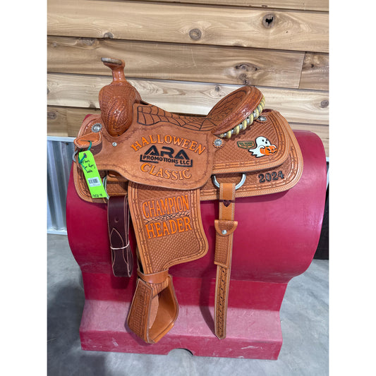 Irvine's 14" Team Roping Saddle