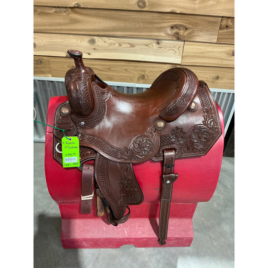 R. Ruelas 16" Cowhorse Saddle