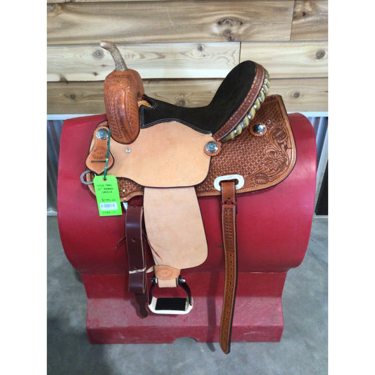 Stock Yard Barrel 14" Barrel Saddle
