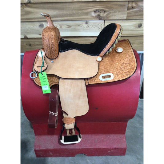Stock Yard Barrel 15" Barrel Saddle