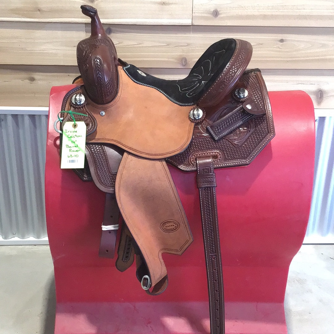 Irvine Custom 14" Barrel Saddle