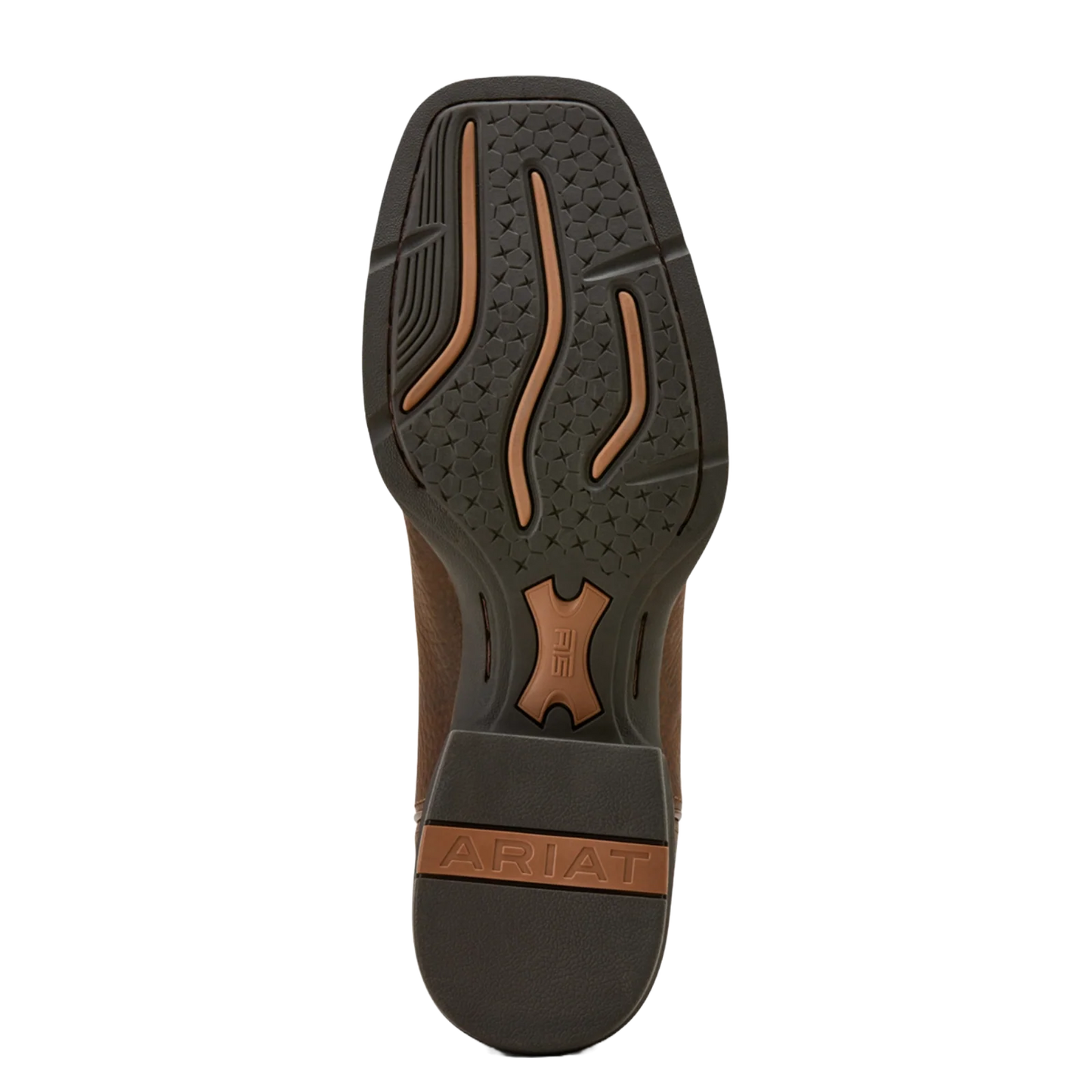 Ariat Men's Sport Outdoor Cowboy Boot- Brown Oiled Rowdy