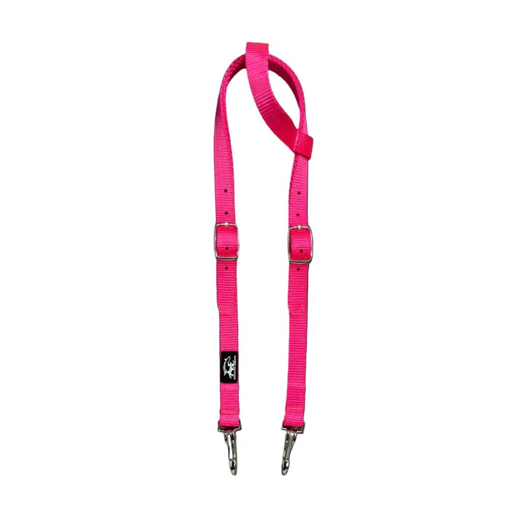 Alliance Premium Nylon Quick Release One Ear Headstall- Multiple Colours