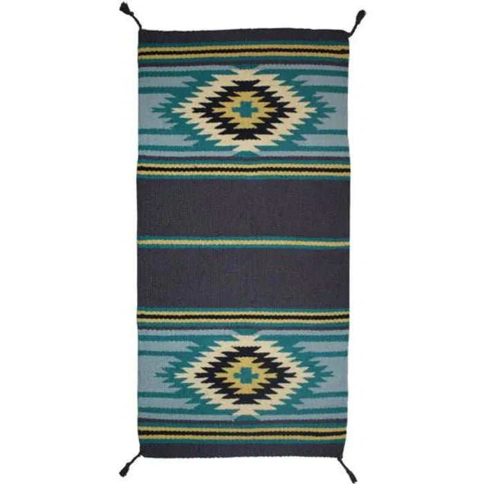 8lb Heavy Duty Wool Saddleblanket - Design I - Irvine Tack &amp; Western Wear
