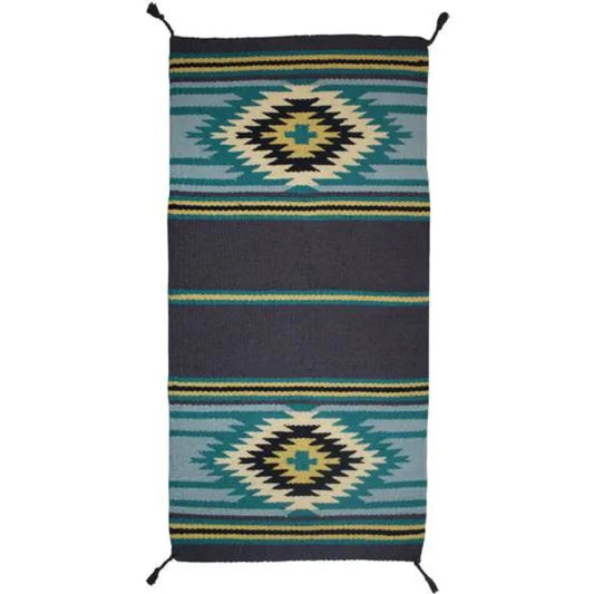 8lb Heavy Duty Wool Saddleblanket - Design I - Irvine Tack & Western Wear