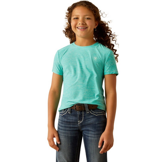 Ariat Girl's Short Sleeve Tee Shirt - Assorted colours
