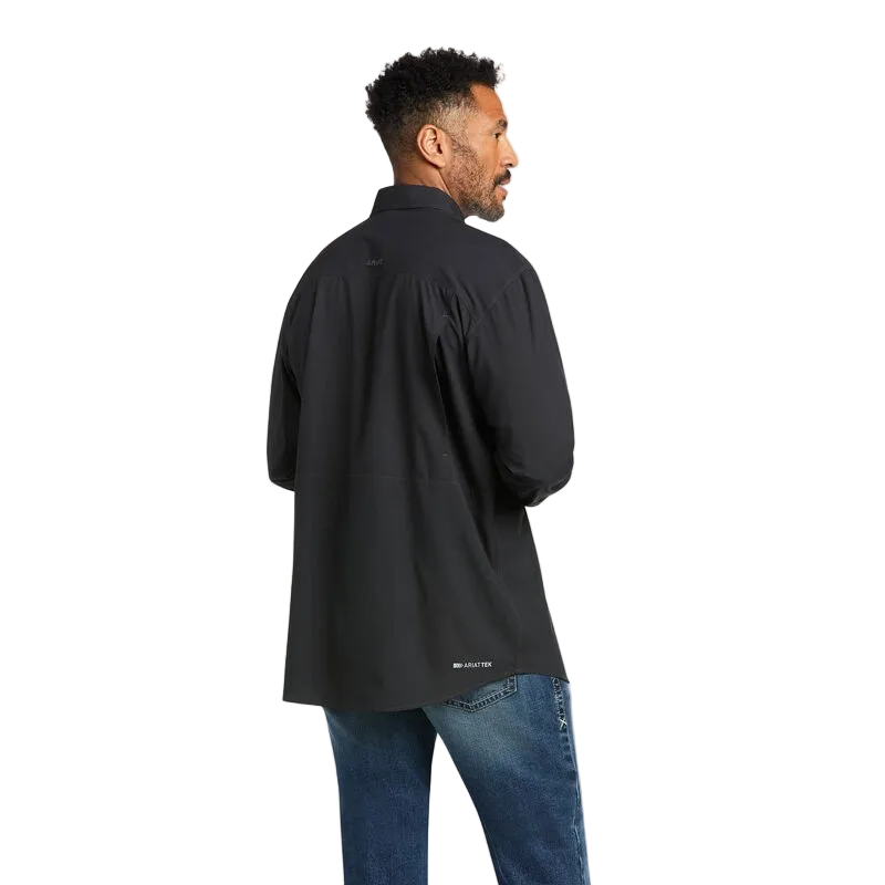 Ariat  Men's Venttek Outbound Classic Long Sleeve Shirt - Black