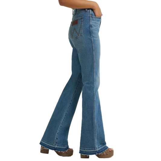 Wrangler Women's Retro High Rise Bailey Flare Jean- Lana - Irvine Tack & Western Wear